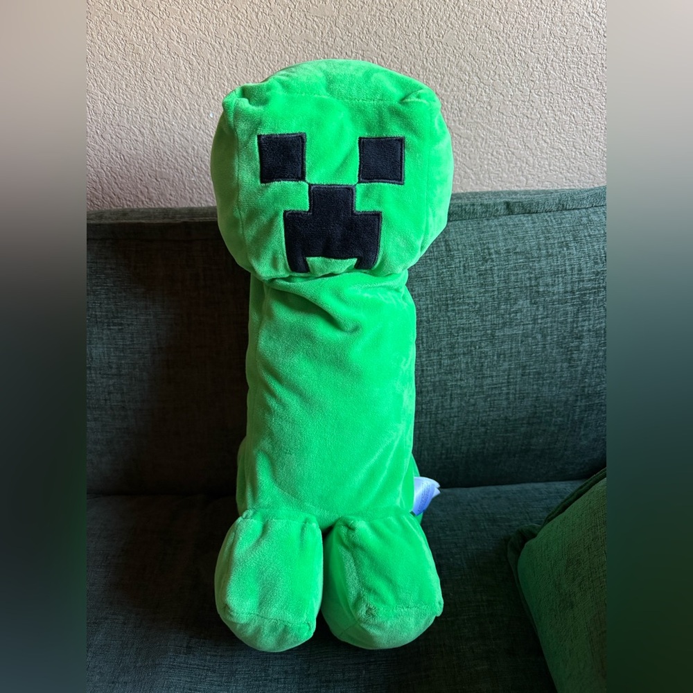 Minecraft Green Creeper Plush